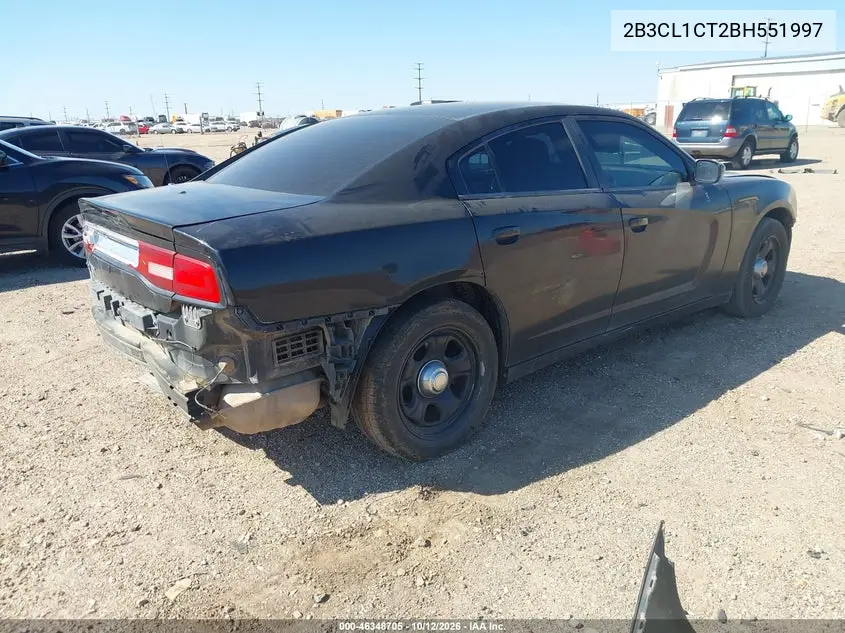 2011 DODGE CHARGER VIN 2B3CL1CT2BH551997 — фото 4