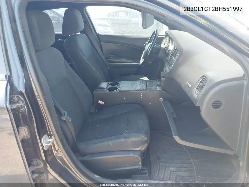2011 DODGE CHARGER VIN 2B3CL1CT2BH551997 — фото 5