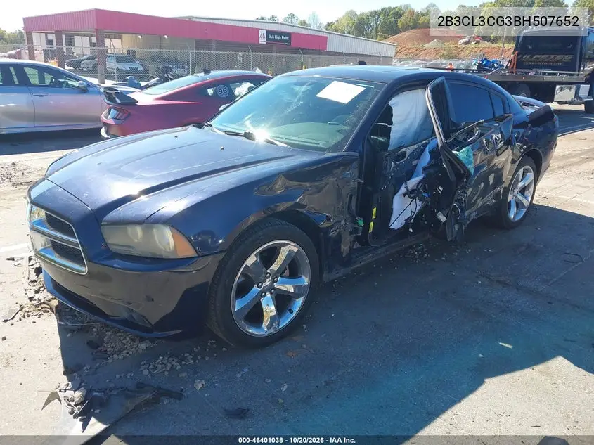 2011 DODGE CHARGER VIN 2B3CL3CG3BH507652 — фото 2