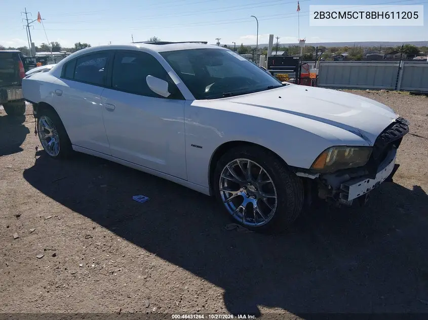 DODGE CHARGER 2011, VIN 2B3CM5CT8BH611205