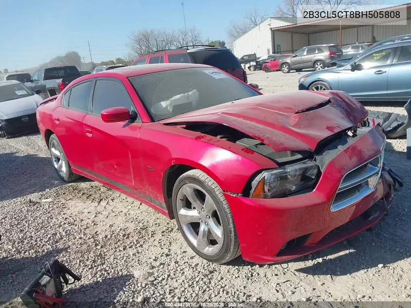 DODGE CHARGER 2011, VIN 2B3CL5CT8BH505808