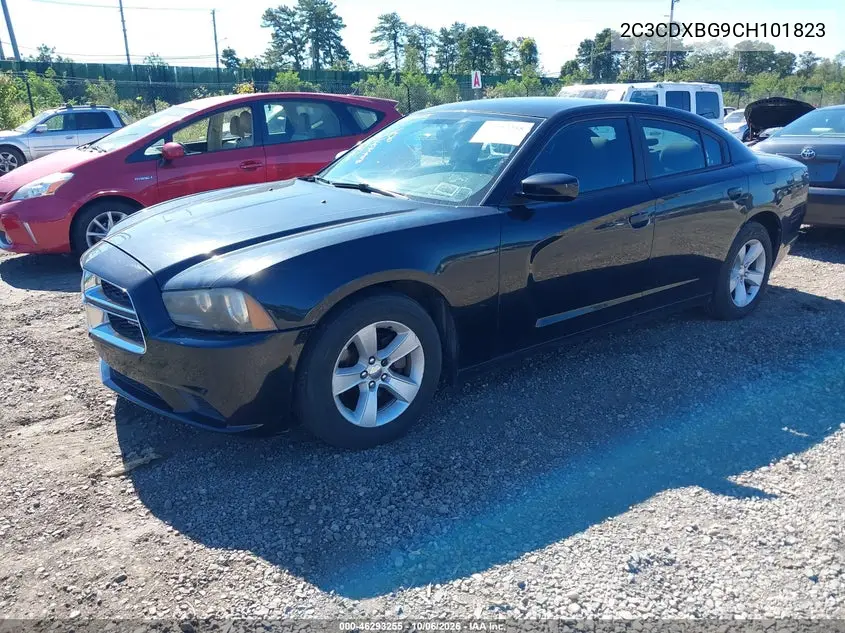 2012 DODGE CHARGER VIN 2C3CDXBG9CH101823 — фото 2