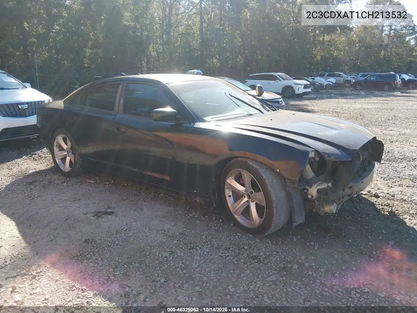 DODGE CHARGER 2012, VIN 2C3CDXAT1CH213532