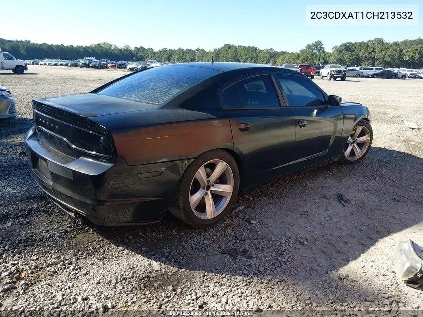 2012 DODGE CHARGER VIN 2C3CDXAT1CH213532 — фото 4
