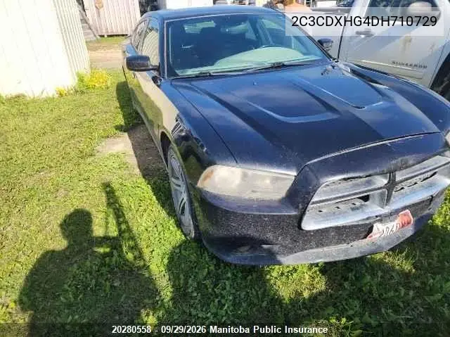 DODGE CHARGER 2013, VIN 2C3CDXHG4DH710729