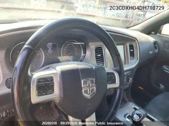 2013 DODGE CHARGER VIN 2C3CDXHG4DH710729 — фото 5