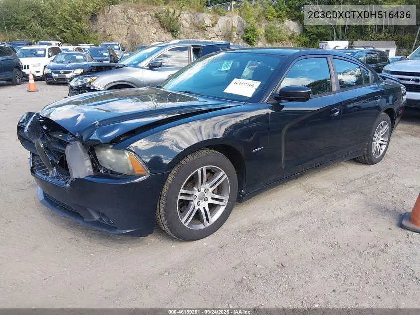 2013 DODGE CHARGER VIN 2C3CDXCTXDH516436 — фото 2
