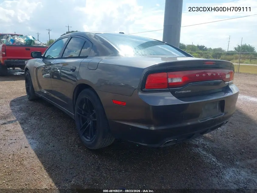 2013 DODGE CHARGER VIN 2C3CDXHG0DH709111 — фото 3