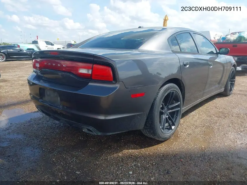 2013 DODGE CHARGER VIN 2C3CDXHG0DH709111 — фото 4