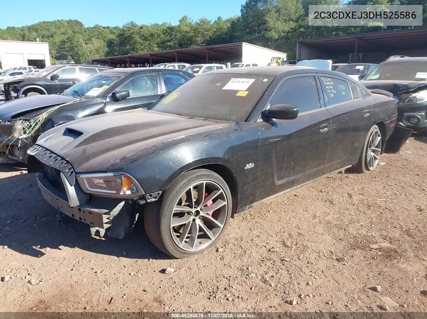 2013 DODGE CHARGER VIN 2C3CDXEJ3DH525586 — фото 2