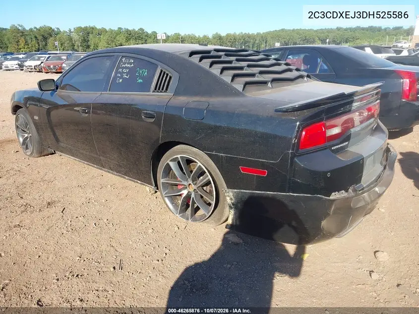 2013 DODGE CHARGER VIN 2C3CDXEJ3DH525586 — фото 3