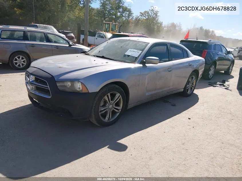 2013 DODGE CHARGER VIN 2C3CDXJG6DH678828 — фото 2