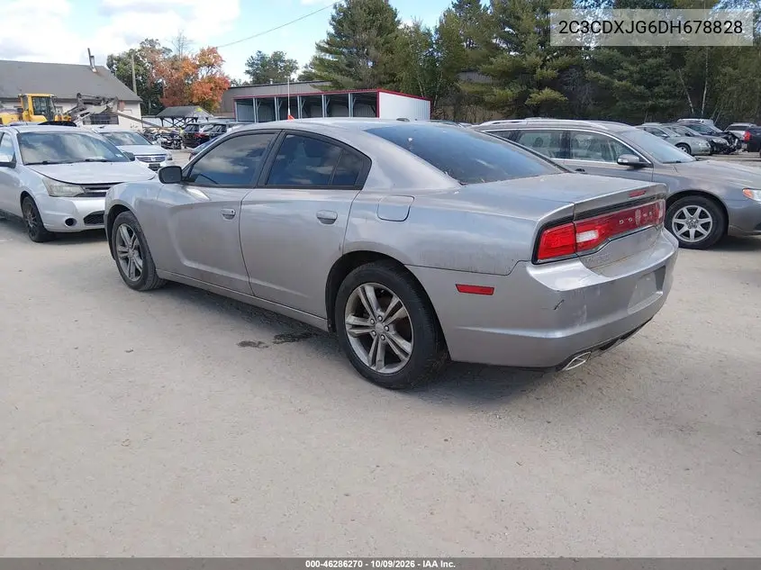 2013 DODGE CHARGER VIN 2C3CDXJG6DH678828 — фото 3