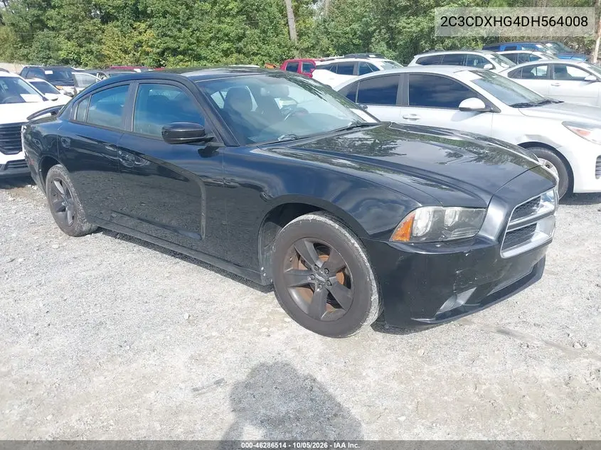 DODGE CHARGER 2013, VIN 2C3CDXHG4DH564008