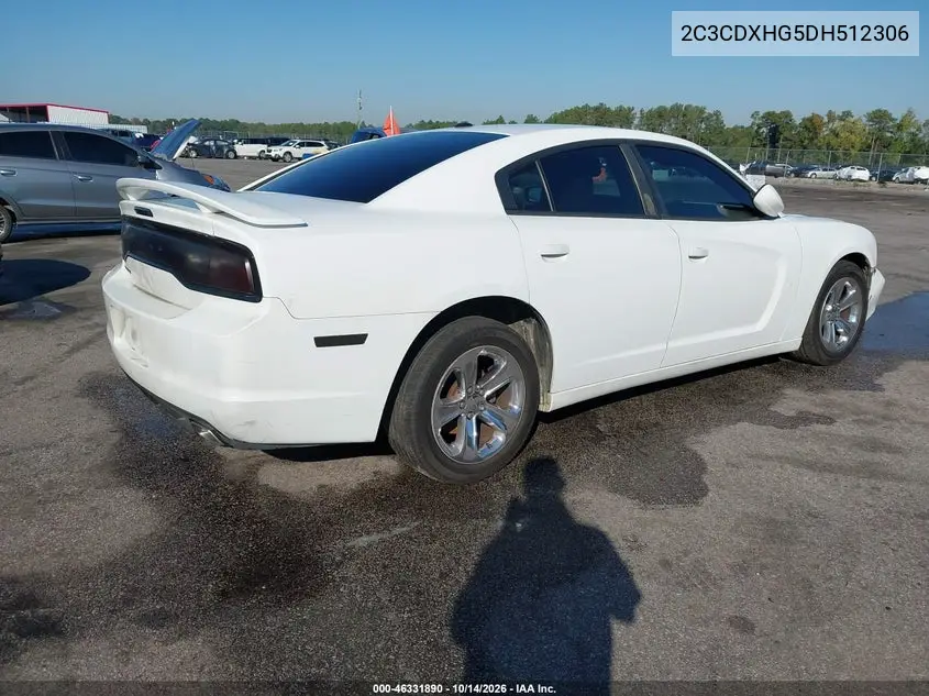 2013 DODGE CHARGER VIN 2C3CDXHG5DH512306 — фото 4