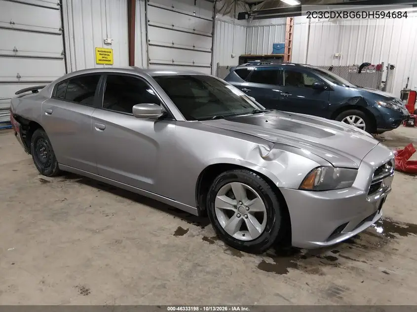 DODGE CHARGER 2013, VIN 2C3CDXBG6DH594684