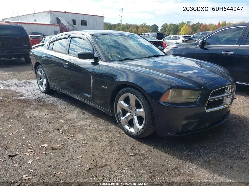 DODGE CHARGER 2013, VIN 2C3CDXCT6DH644947