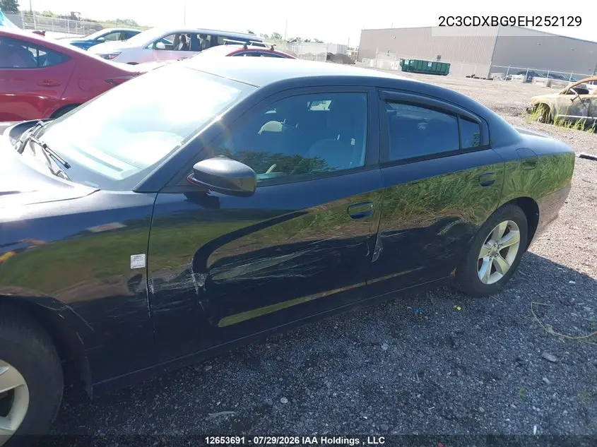 2014 DODGE CHARGER VIN 2C3CDXBG9EH252129 — фото 14