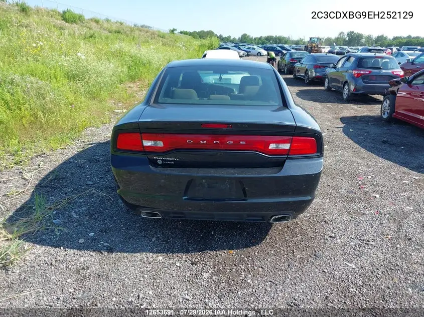 2014 DODGE CHARGER VIN 2C3CDXBG9EH252129 — фото 16