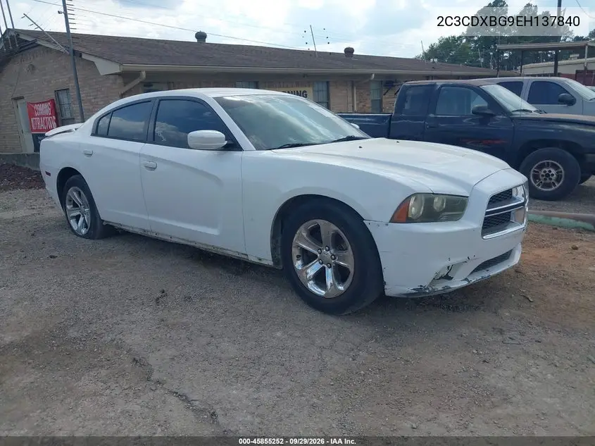 DODGE CHARGER 2014, VIN 2C3CDXBG9EH137840