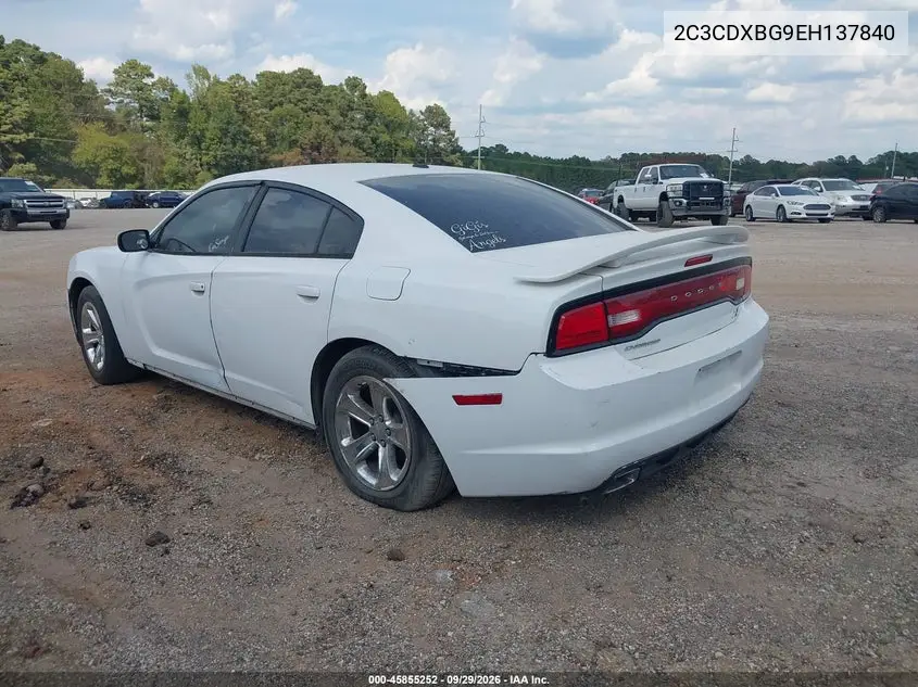 2014 DODGE CHARGER VIN 2C3CDXBG9EH137840 — фото 3