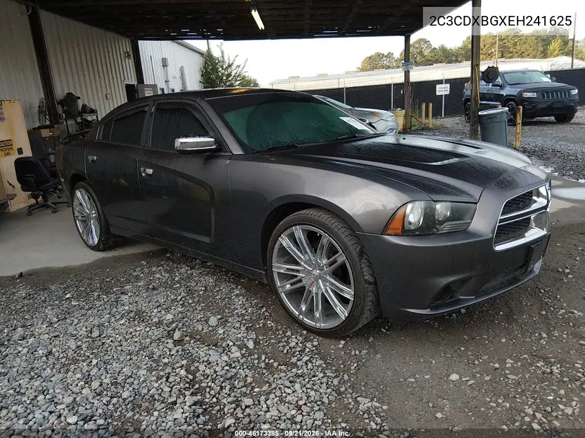 DODGE CHARGER 2014, VIN 2C3CDXBGXEH241625