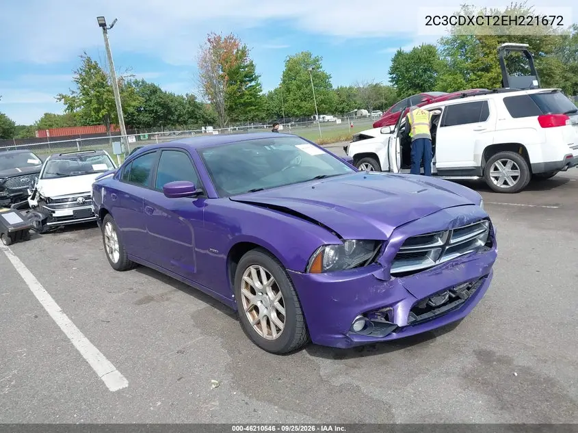 DODGE CHARGER 2014, VIN 2C3CDXCT2EH221672