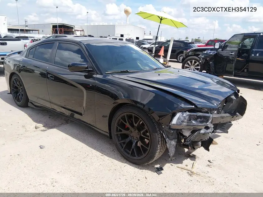 DODGE CHARGER 2014, VIN 2C3CDXCTXEH354129