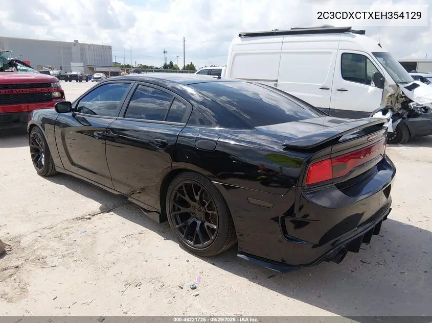 2014 DODGE CHARGER VIN 2C3CDXCTXEH354129 — фото 3