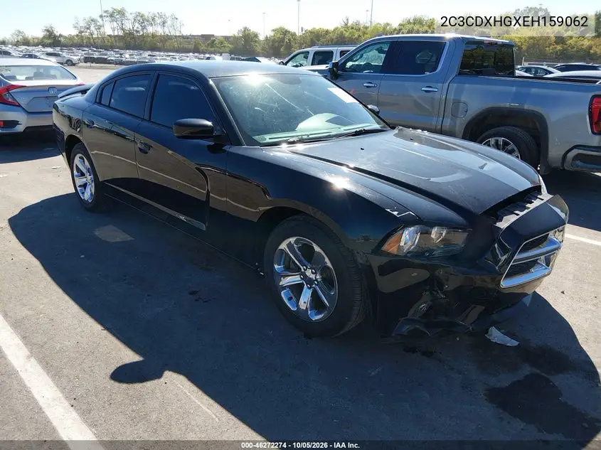 DODGE CHARGER 2014, VIN 2C3CDXHGXEH159062
