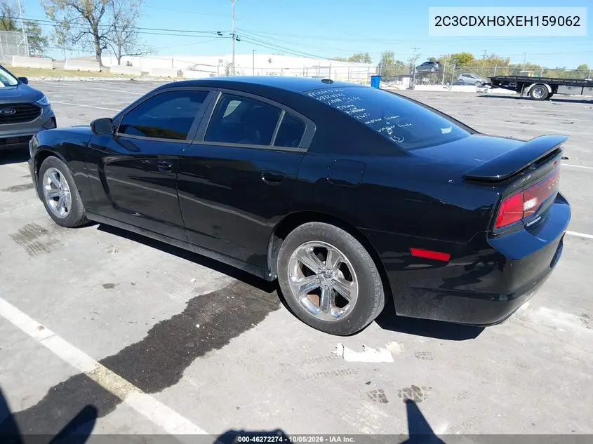 2014 DODGE CHARGER VIN 2C3CDXHGXEH159062 — фото 3