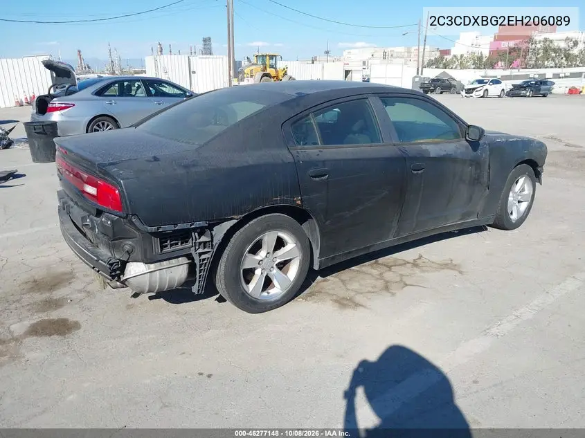 2014 DODGE CHARGER VIN 2C3CDXBG2EH206089 — фото 4
