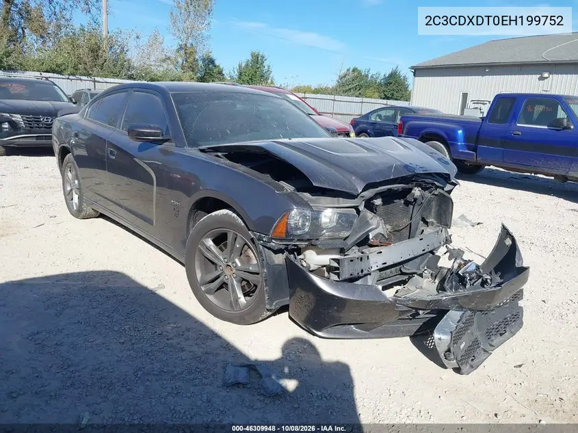 DODGE CHARGER 2014, VIN 2C3CDXDT0EH199752