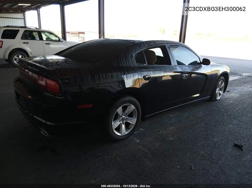 2014 DODGE CHARGER VIN 2C3CDXBG3EH300062 — фото 4