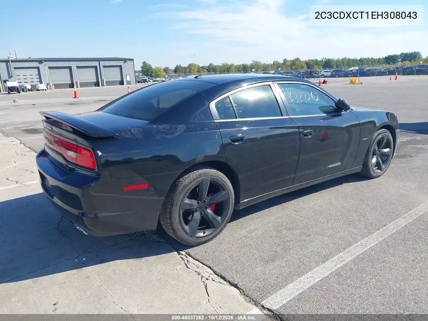 2014 DODGE CHARGER VIN 2C3CDXCT1EH308043 — фото 4