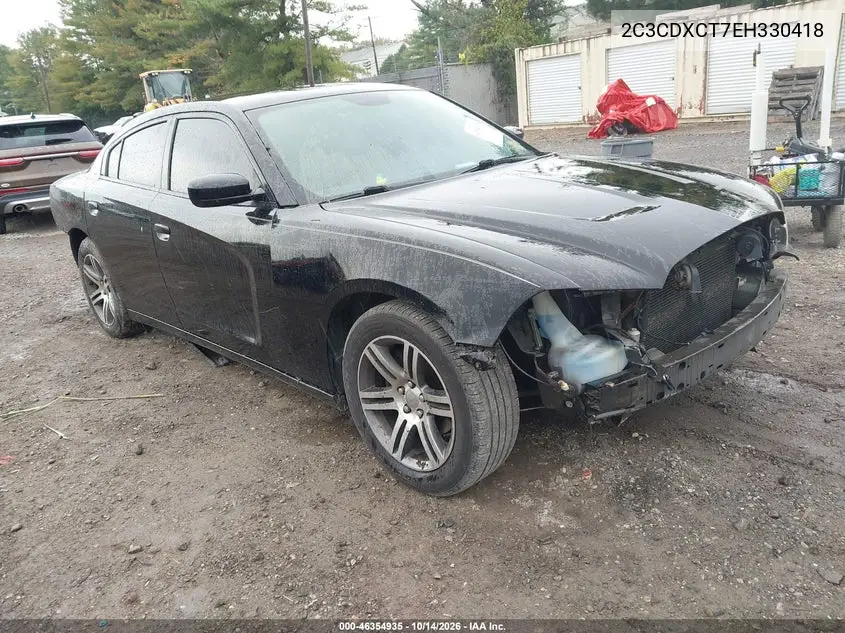 DODGE CHARGER 2014, VIN 2C3CDXCT7EH330418