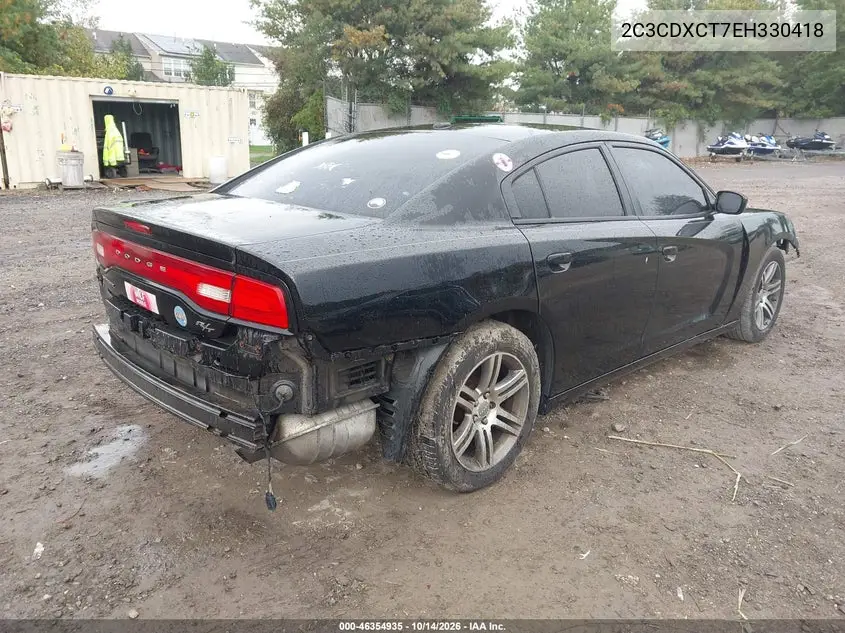 2014 DODGE CHARGER VIN 2C3CDXCT7EH330418 — фото 4