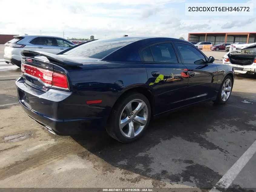 2014 DODGE CHARGER VIN 2C3CDXCT6EH346772 — фото 4