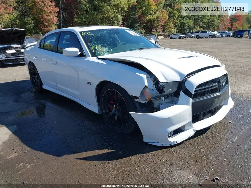 DODGE CHARGER 2014, VIN 2C3CDXEJ2EH277848