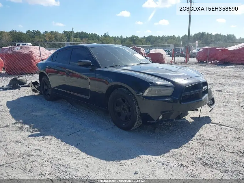 DODGE CHARGER 2014, VIN 2C3CDXAT5EH358690