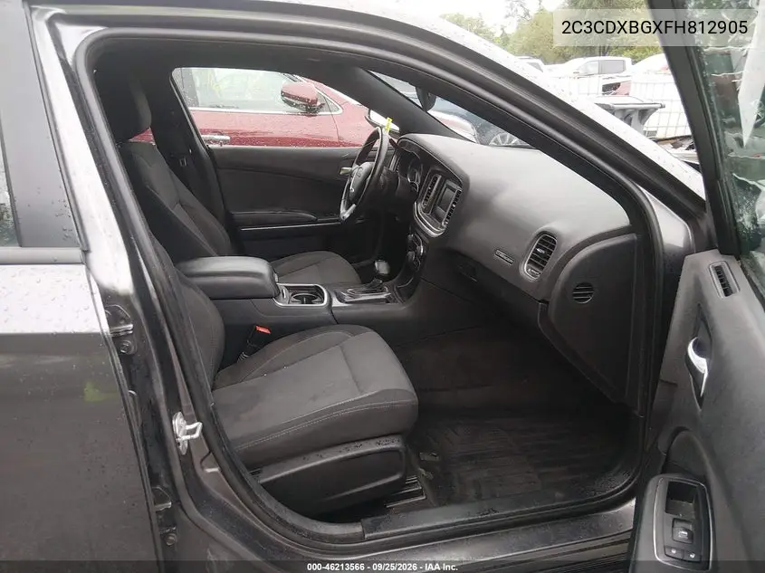 2015 DODGE CHARGER VIN 2C3CDXBGXFH812905 — фото 5