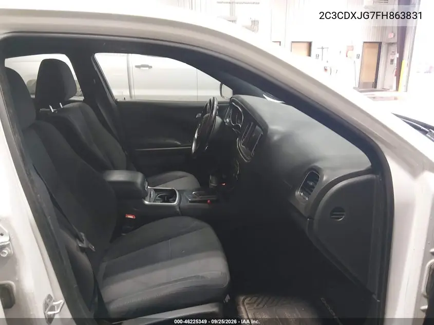 2015 DODGE CHARGER VIN 2C3CDXJG7FH863831 — фото 5