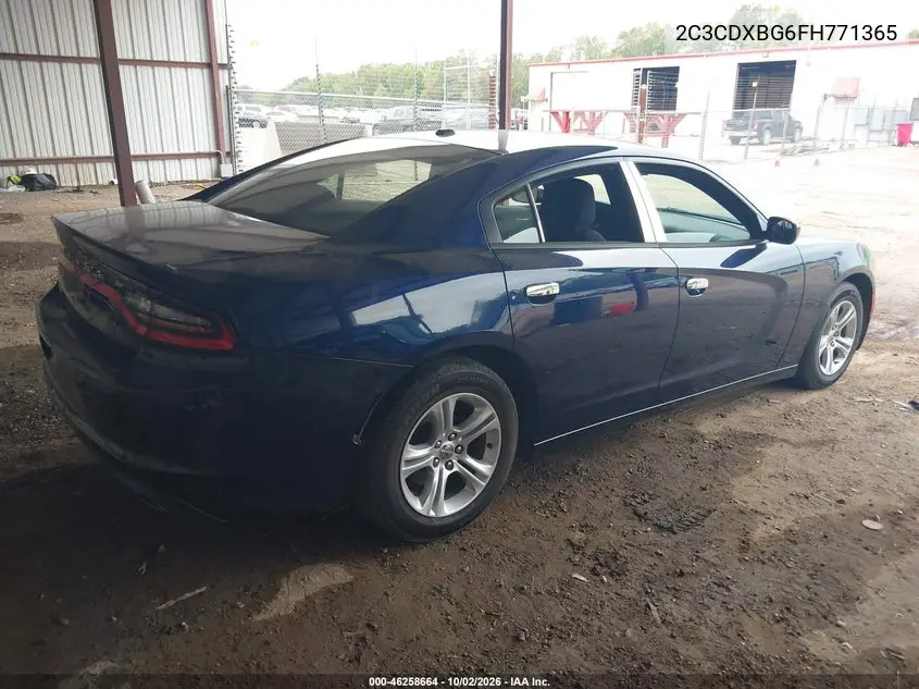 2015 DODGE CHARGER VIN 2C3CDXBG6FH771365 — фото 4