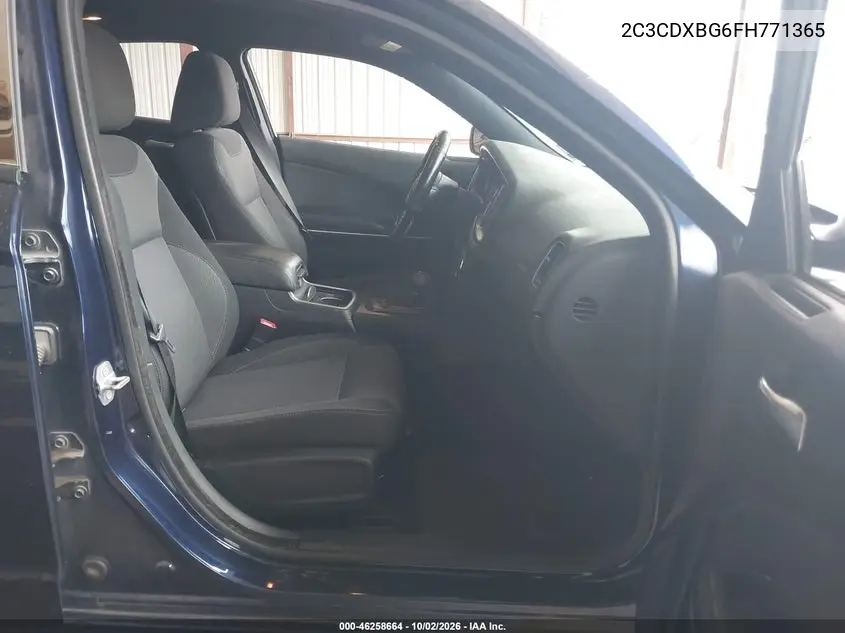 2015 DODGE CHARGER VIN 2C3CDXBG6FH771365 — фото 5