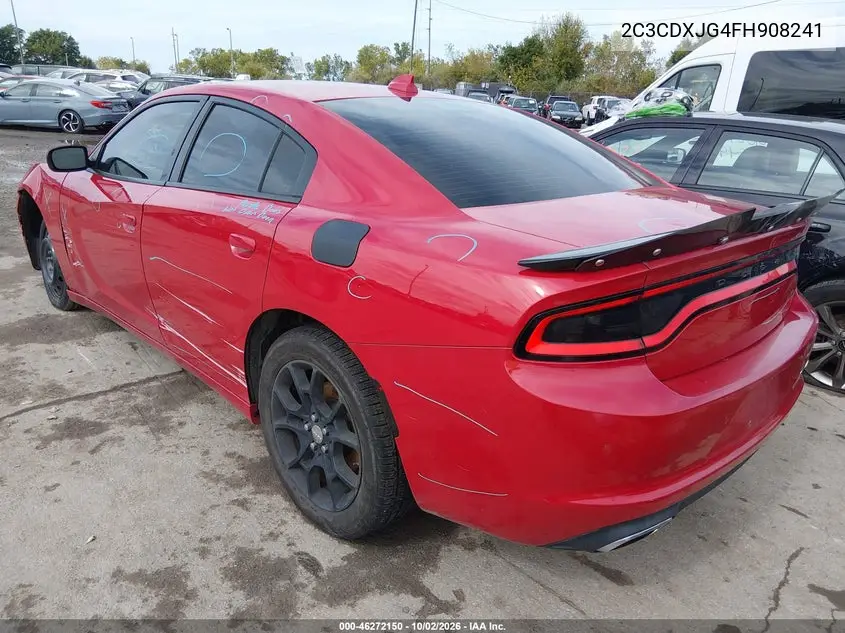 2015 DODGE CHARGER VIN 2C3CDXJG4FH908241 — фото 3