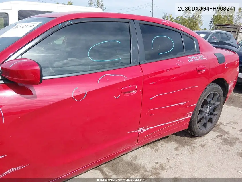 2015 DODGE CHARGER VIN 2C3CDXJG4FH908241 — фото 6