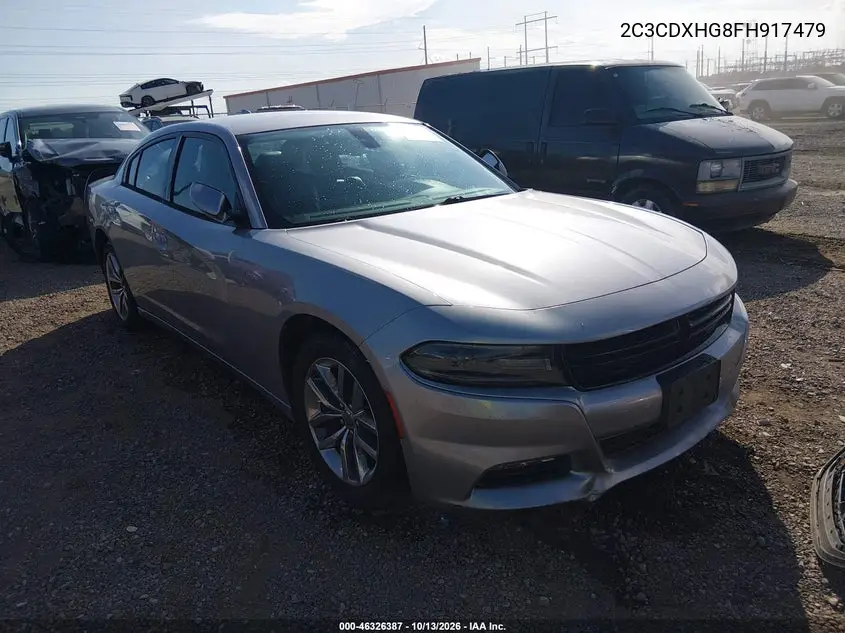 DODGE CHARGER 2015, VIN 2C3CDXHG8FH917479