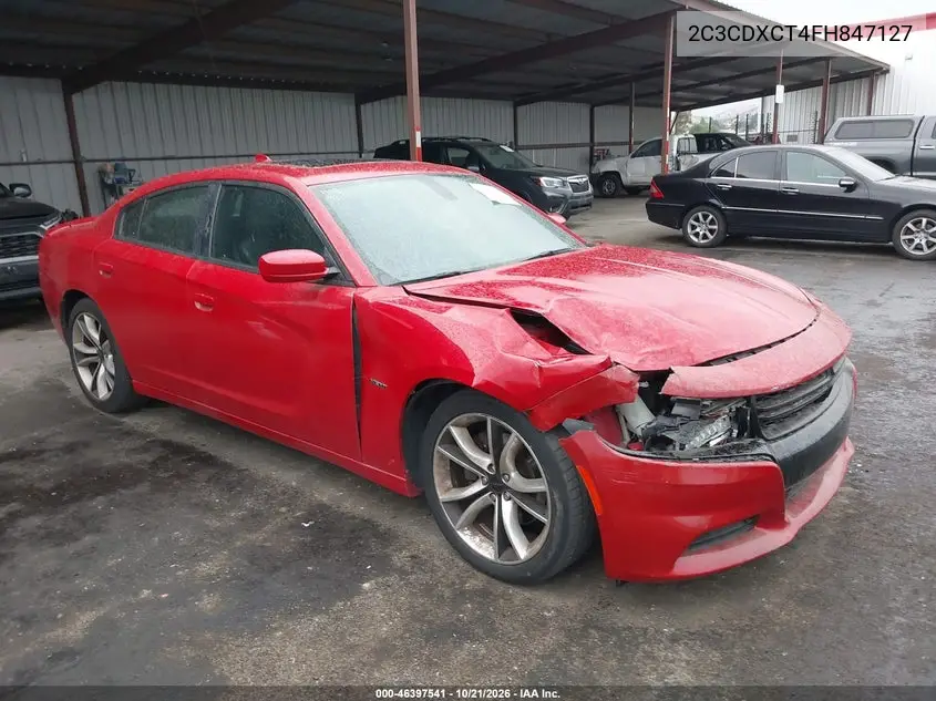 DODGE CHARGER 2015, VIN 2C3CDXCT4FH847127