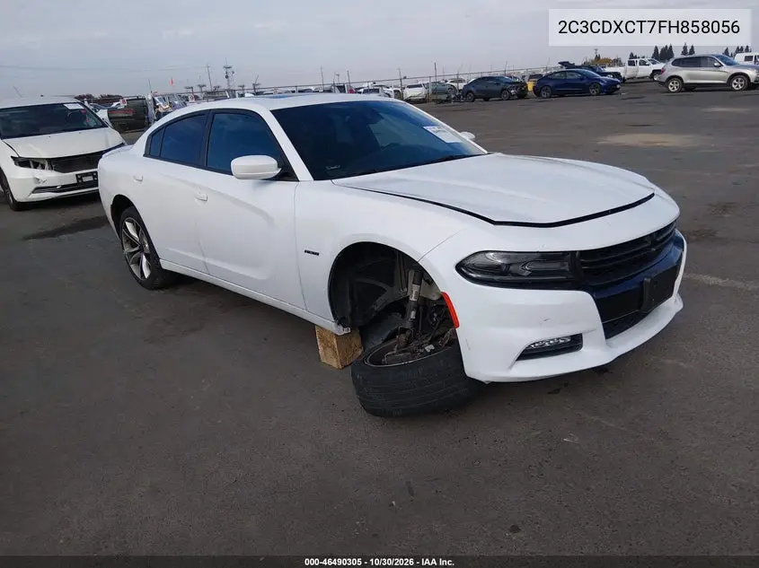 DODGE CHARGER 2015, VIN 2C3CDXCT7FH858056