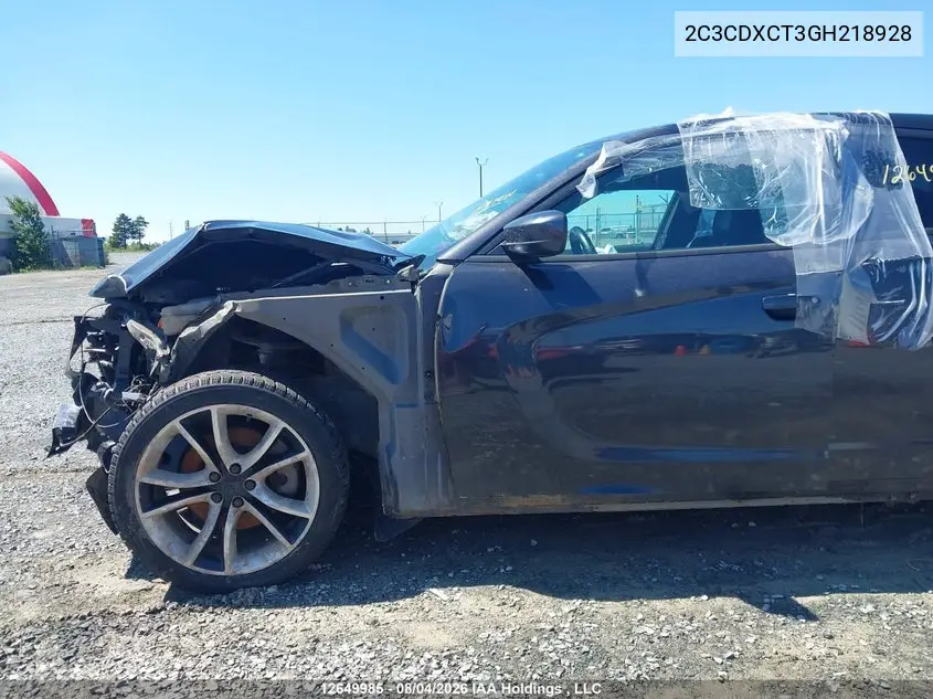 2016 DODGE CHARGER VIN 2C3CDXCT3GH218928 — фото 12